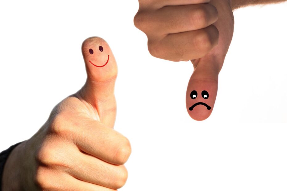 opposites, thumb, positive