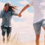 couple, holding hands, man