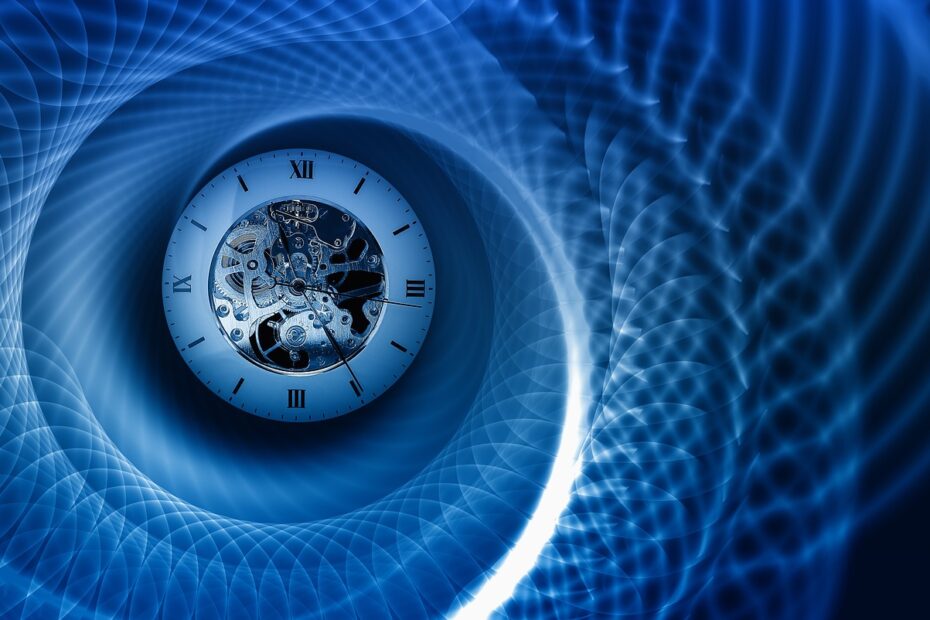 time, clock, time spiral